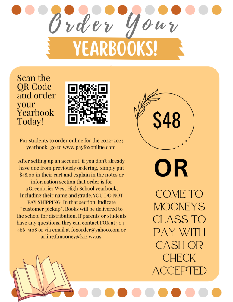 How to order a yearbook