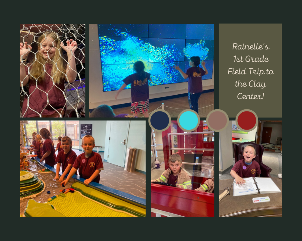 First Graders at the Clay Center! Rainelle Elementary