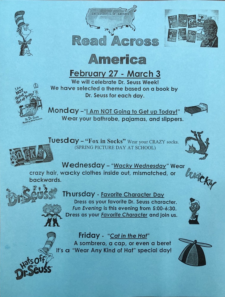 Dr. Seuss Week | Rainelle Elementary