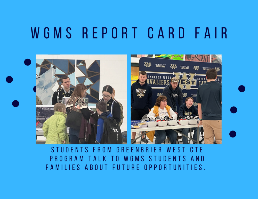 Report Card Fair Western Greenbrier Middle