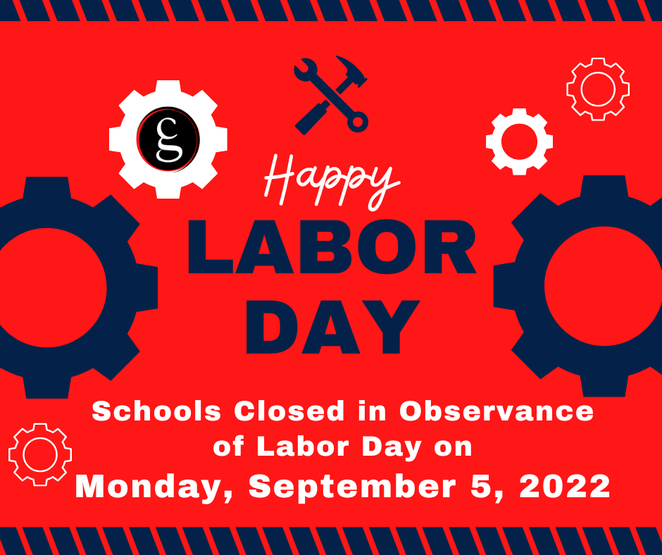 Schools Closed Sept. 5 for Labor Day