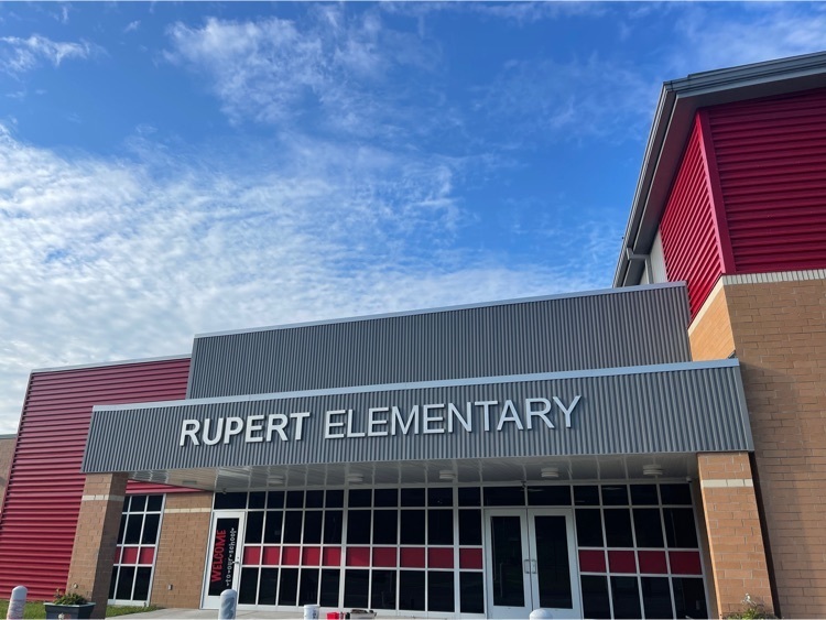 the front of rupert elementary school