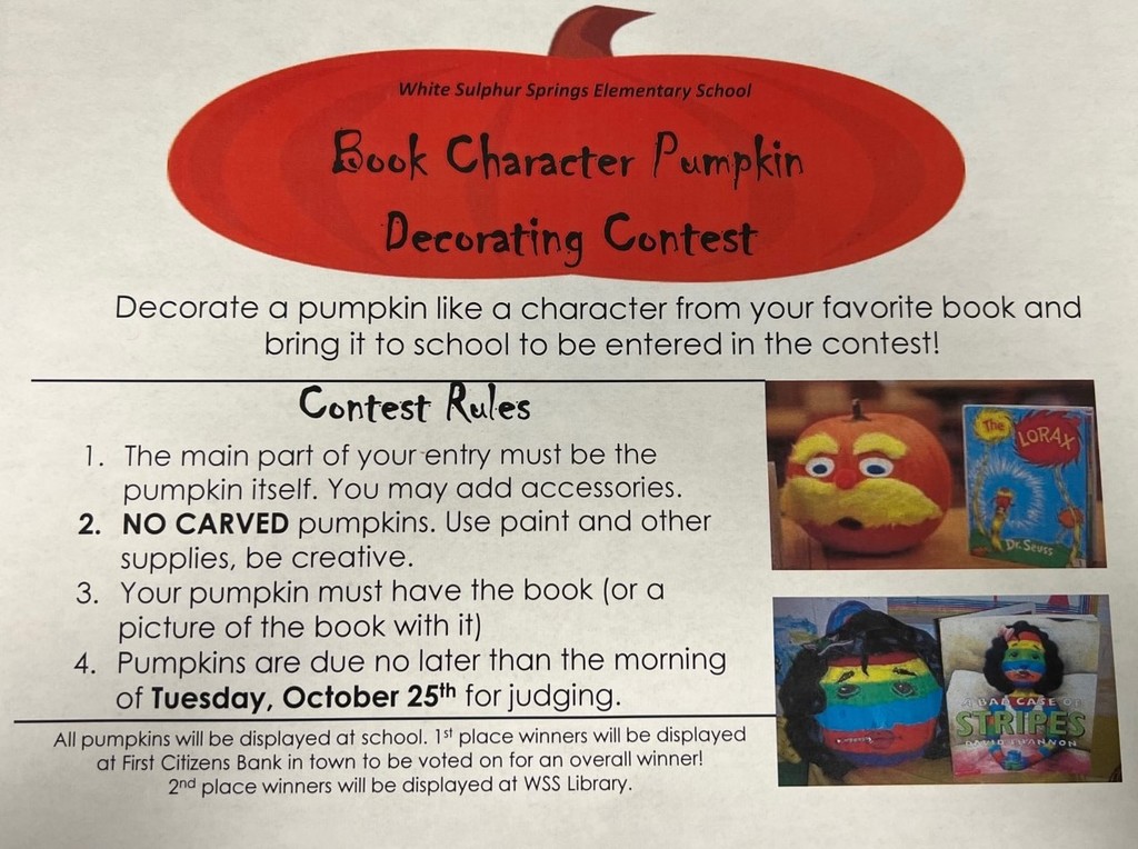 Book Character Pumpkins
