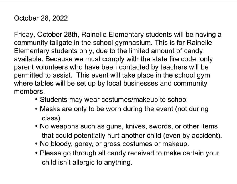 Halloween Tailgate